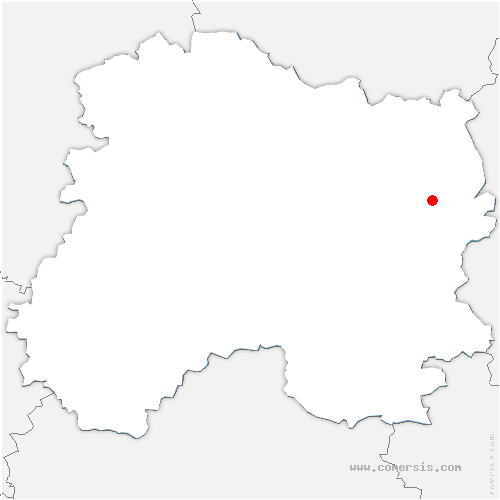 carte de localisation de Braux-Saint-Remy