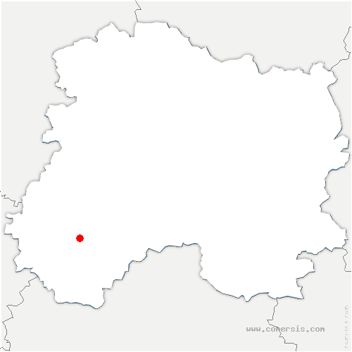 carte de localisation de Broyes