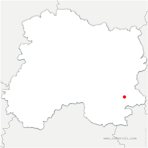 carte de localisation du Buisson