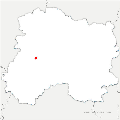 carte de localisation de Chaltrait