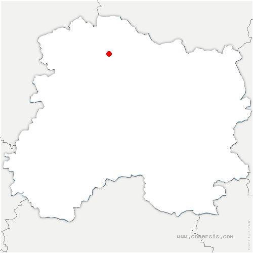 carte de localisation de Champfleury