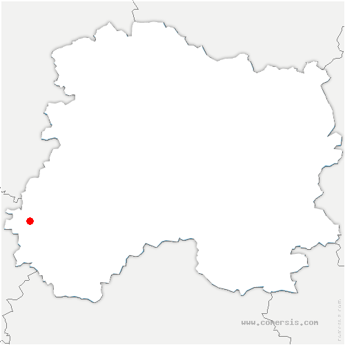 carte de localisation de Champguyon