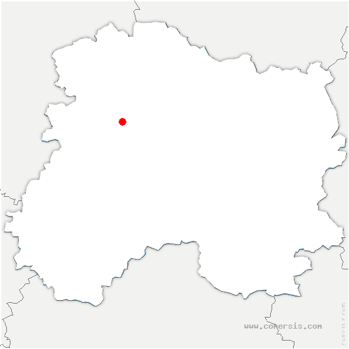 carte de localisation de Champillon