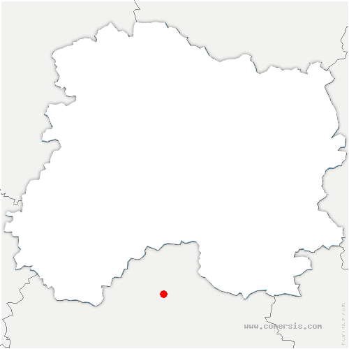 carte de localisation de Chaserey