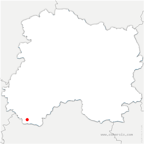 carte de localisation de Conflans-sur-Seine