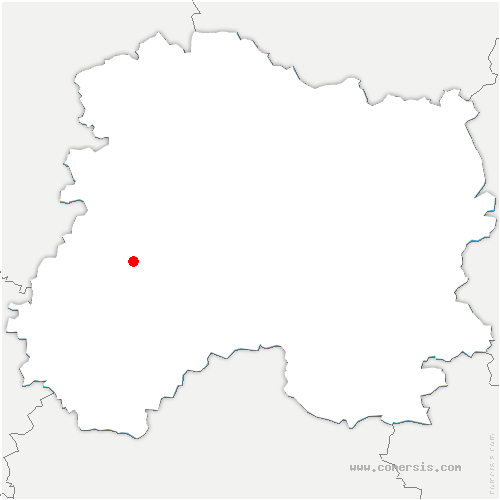 carte de localisation de Congy