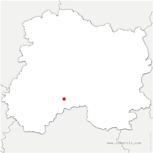carte de localisation de Connantray-Vaurefroy