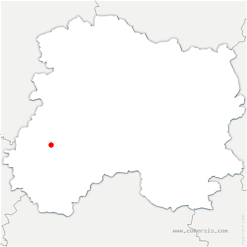 carte de localisation de Corfélix