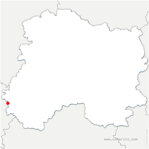 carte de localisation de Courgivaux