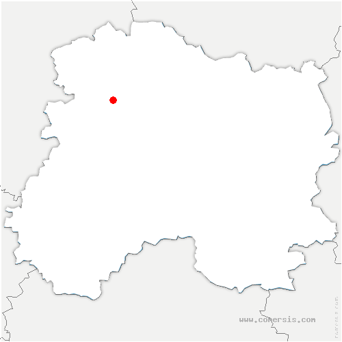 carte de localisation de Courtagnon
