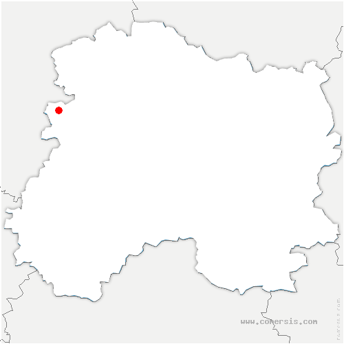 carte de localisation de Crancey