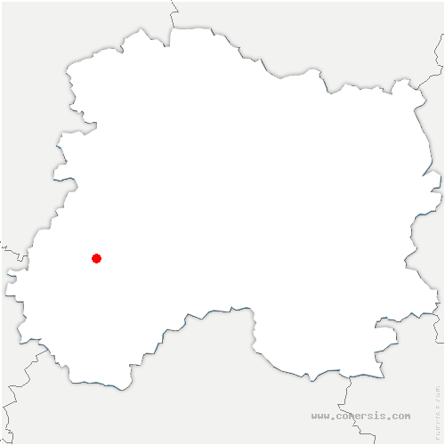 carte de localisation de Doumely-Bégny