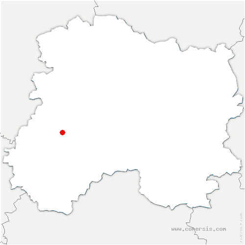 carte de localisation de Draize