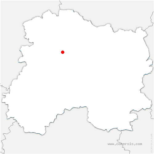 carte de localisation de Droupt-Saint-Basle