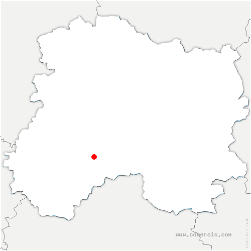 carte de localisation de Écury-le-Repos