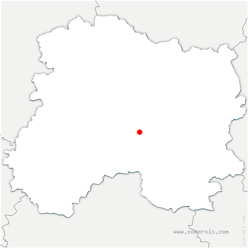 carte de localisation de Écury-sur-Coole