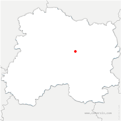 carte de localisation de Épine