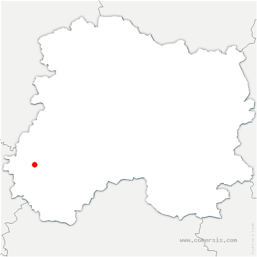 carte de localisation des Essarts-lès-Sézanne