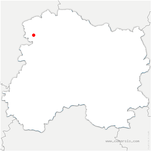 carte de localisation de Faverolles-et-Coëmy