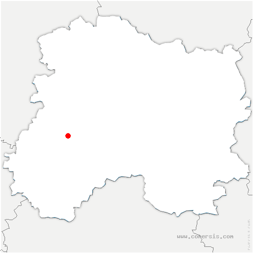 carte de localisation de Fèrebrianges