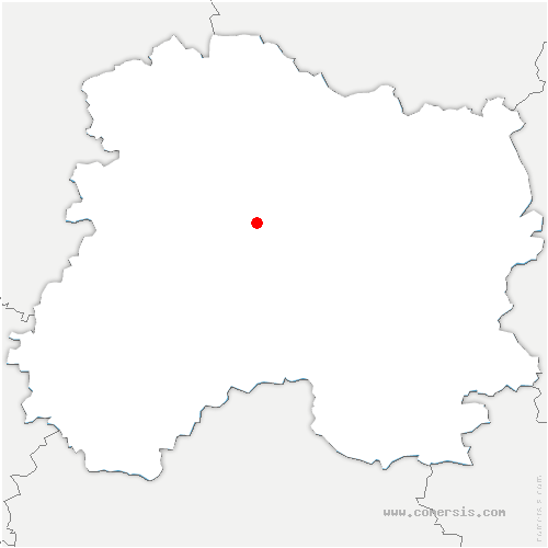 carte de localisation de Feuges