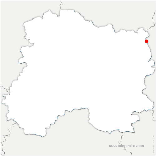 carte de localisation de Florent-en-Argonne