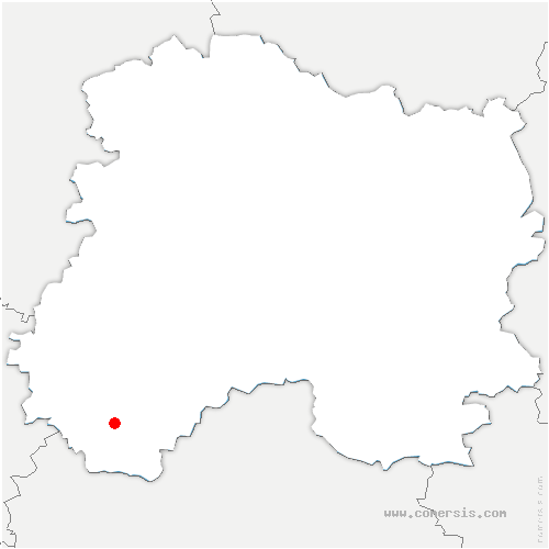 carte de localisation de Fontaine-Denis-Nuisy