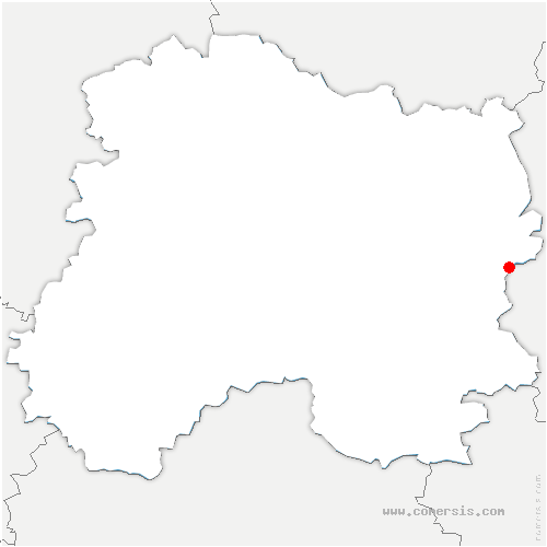 carte de localisation de Fresnay