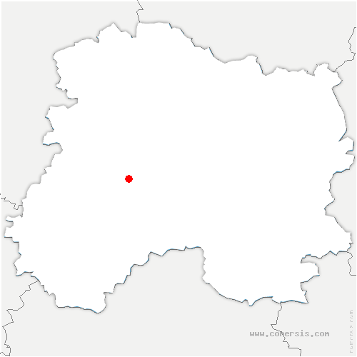 carte de localisation de Gionges