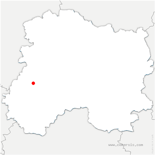 carte de localisation de Givron