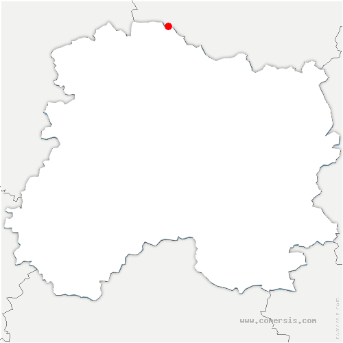 carte de localisation de Isles-sur-Suippe