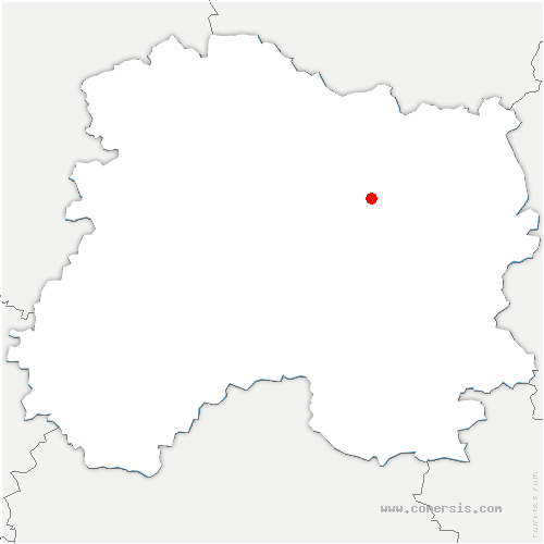 carte de localisation de Lesmont