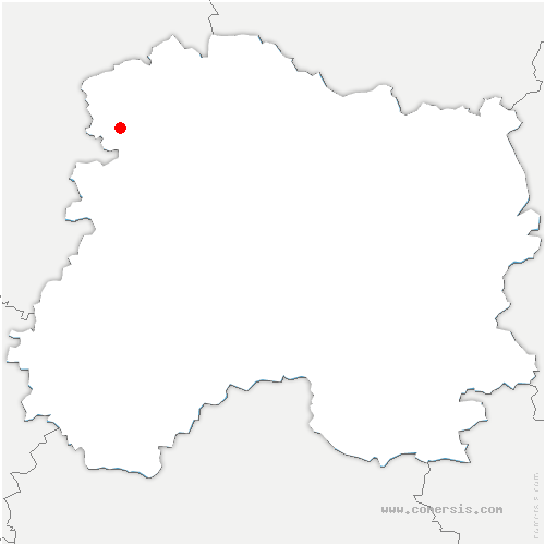 carte de localisation de Lhéry