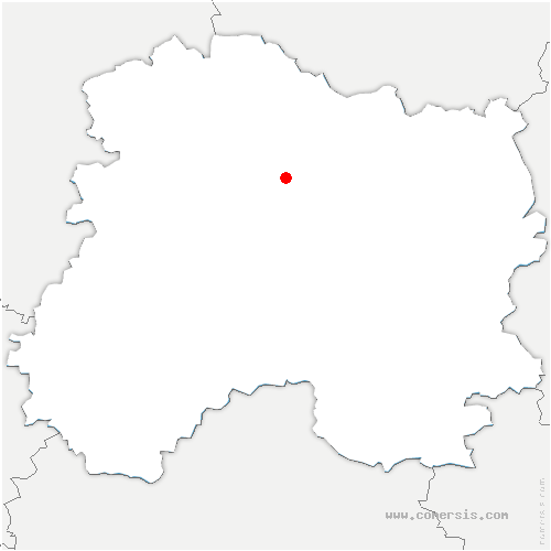 carte de localisation de Livry-Louvercy