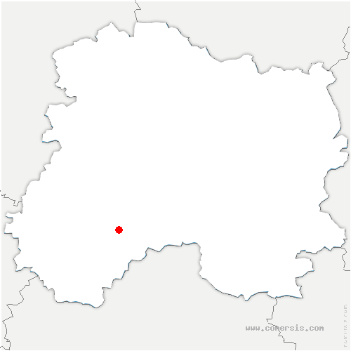 carte de localisation de Lucquy