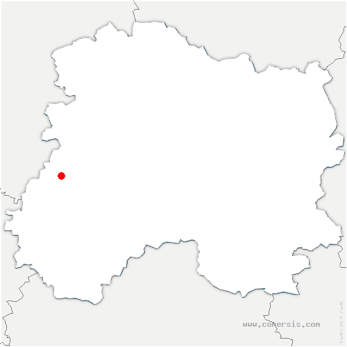 carte de localisation de Margny