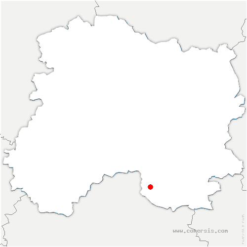 carte de localisation du Meix-Tiercelin
