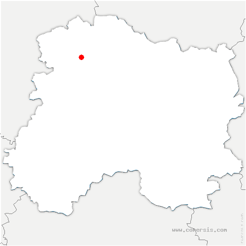 carte de localisation de Mesneux