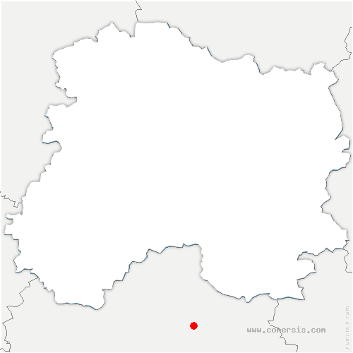 carte de localisation de Montcheutin