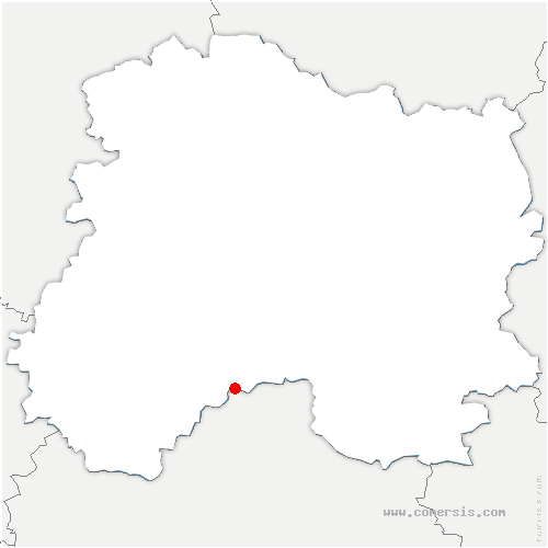 carte de localisation de Montépreux