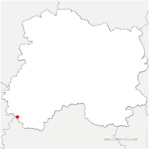 carte de localisation de Montgenost