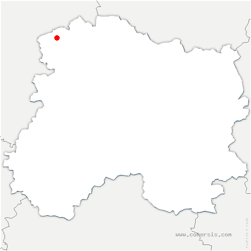carte de localisation de Montigny-sur-Vesle
