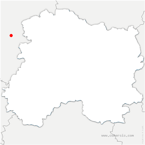 carte de localisation de Montpothier