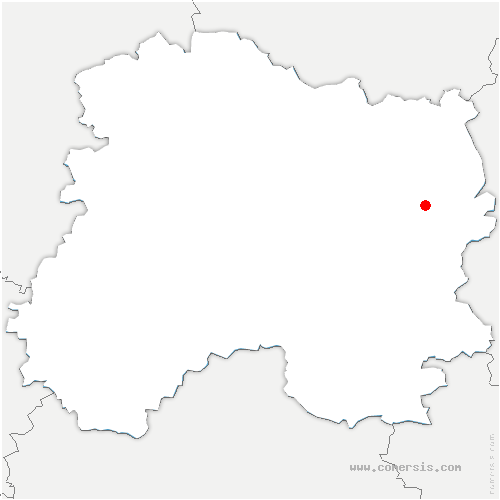 carte de localisation de Morvilliers