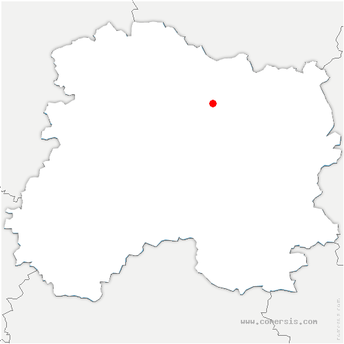 carte de localisation de Mourmelon-le-Grand