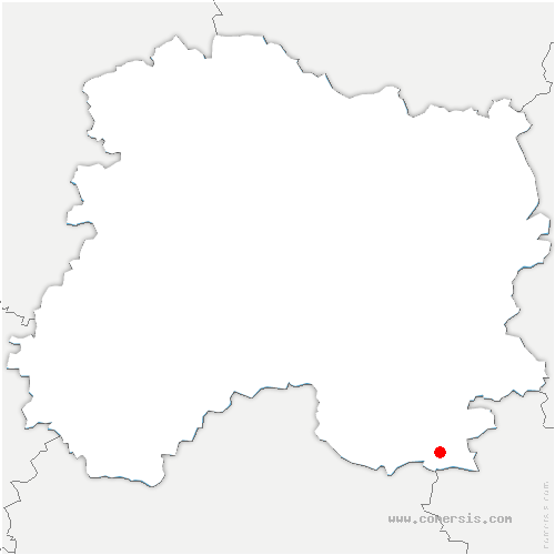 carte de localisation de Mussy-sur-Seine