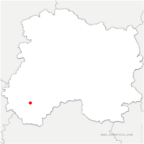 carte de localisation de Nanteuil-sur-Aisne