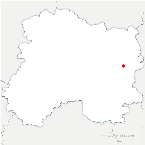carte de localisation de Noirlieu
