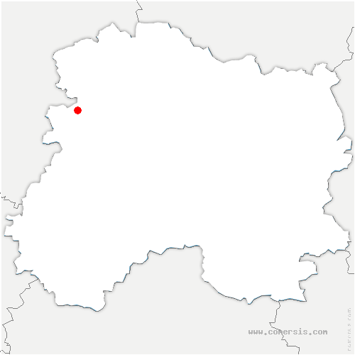 carte de localisation d'Olizy