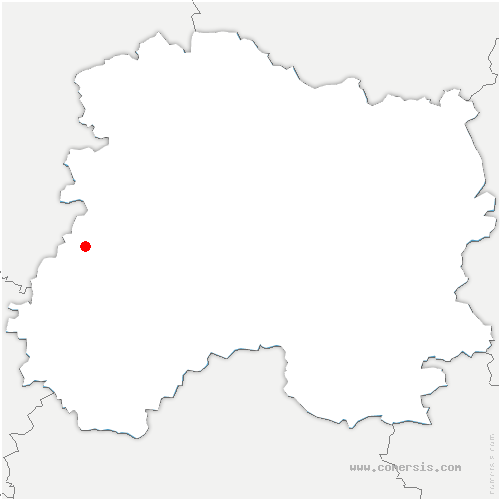 carte de localisation d'Orbais-l'Abbaye